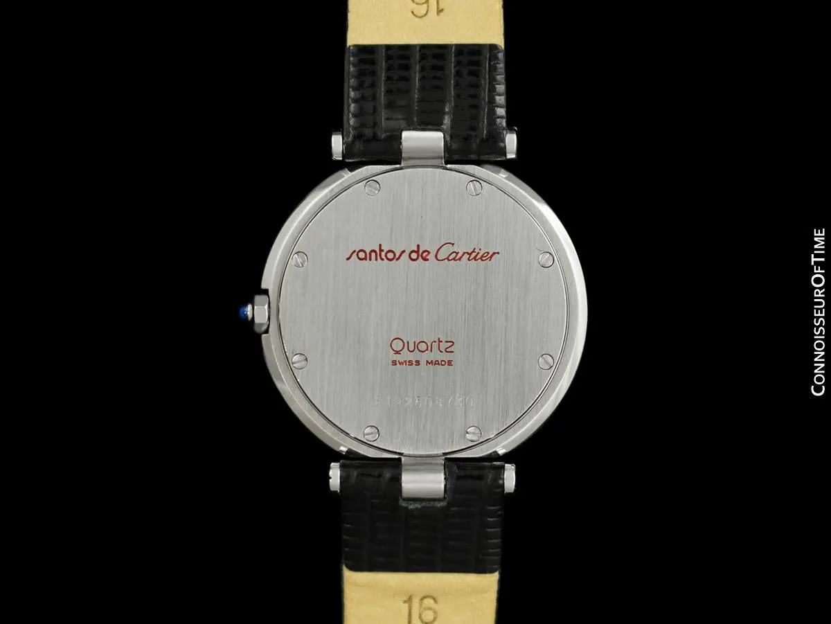 Cartier Santos Vendome Mens Midsize Unisex Watch - Stainless Steel