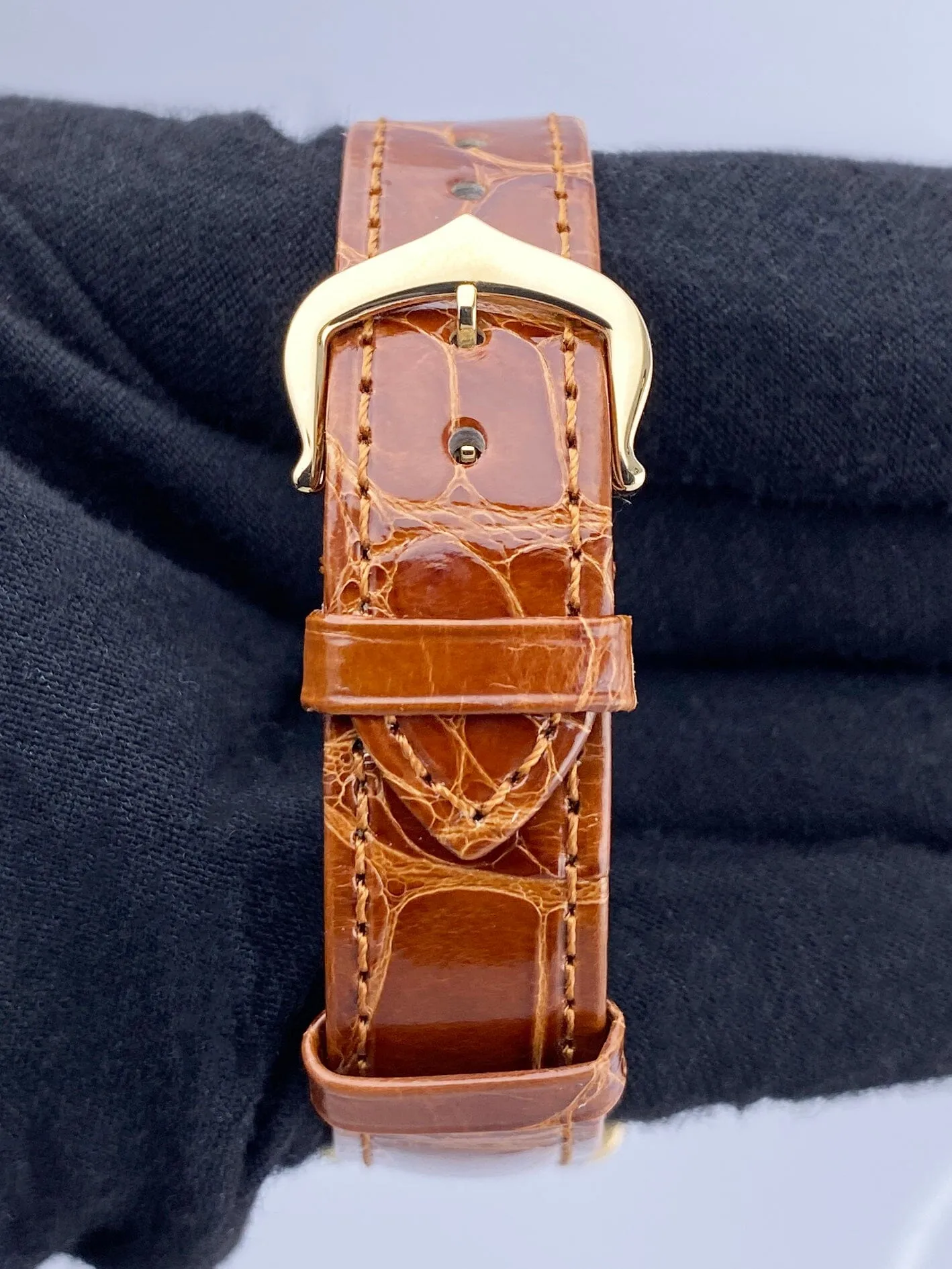 Cartier Tank Louis W1529856 18K Yellow Gold Ladies Watch Box Papers