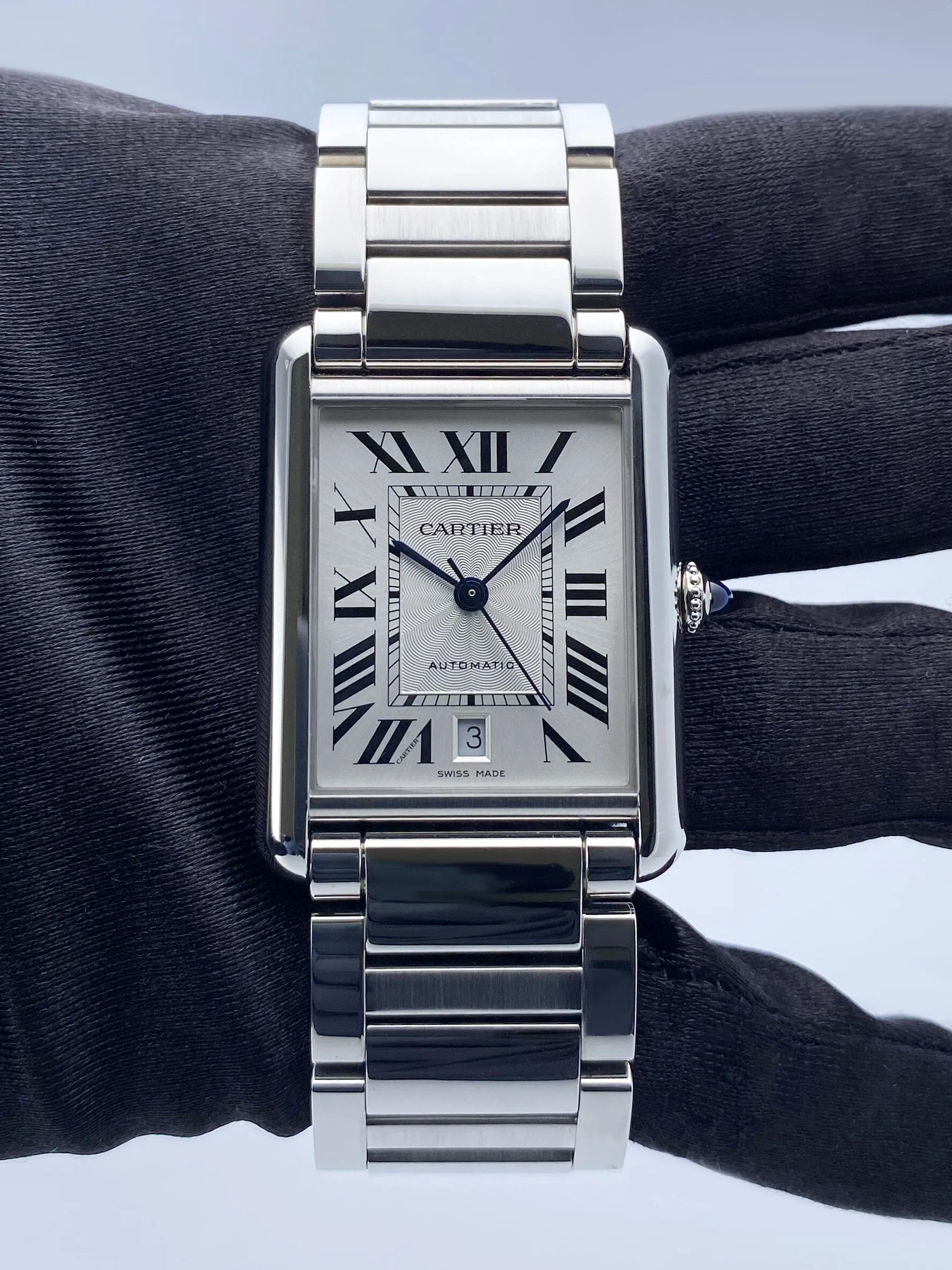 Cartier Tank Must WSTA0053 Extra-Large Model Mens Watch Box Papers