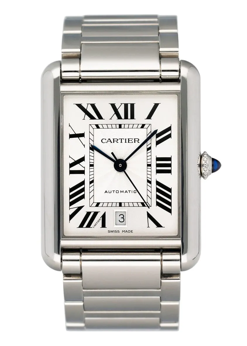Cartier Tank Must WSTA0053 Extra-Large Model Mens Watch Box Papers