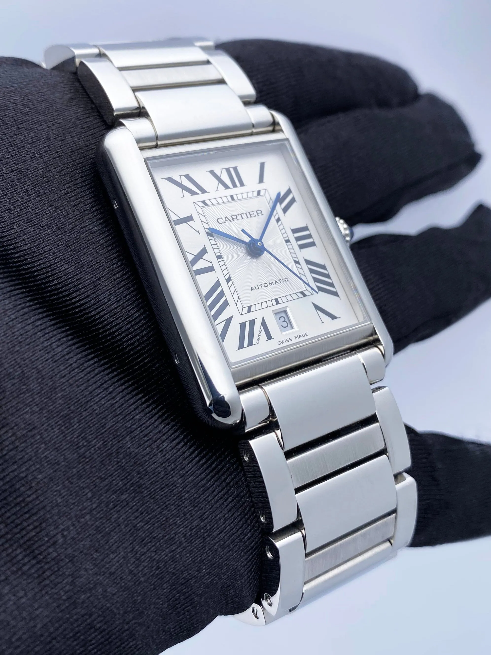 Cartier Tank Must WSTA0053 Extra-Large Model Mens Watch Box Papers