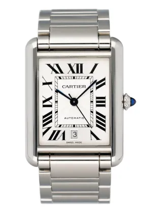 Cartier Tank Must WSTA0053 Extra-Large Model Mens Watch Box Papers