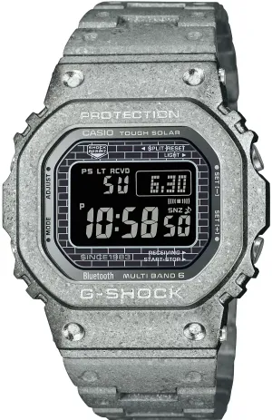 Casio G-Shock 40th Anniversary Full Metal Square Face Recrystallised Steel GMW-B5000PS-1