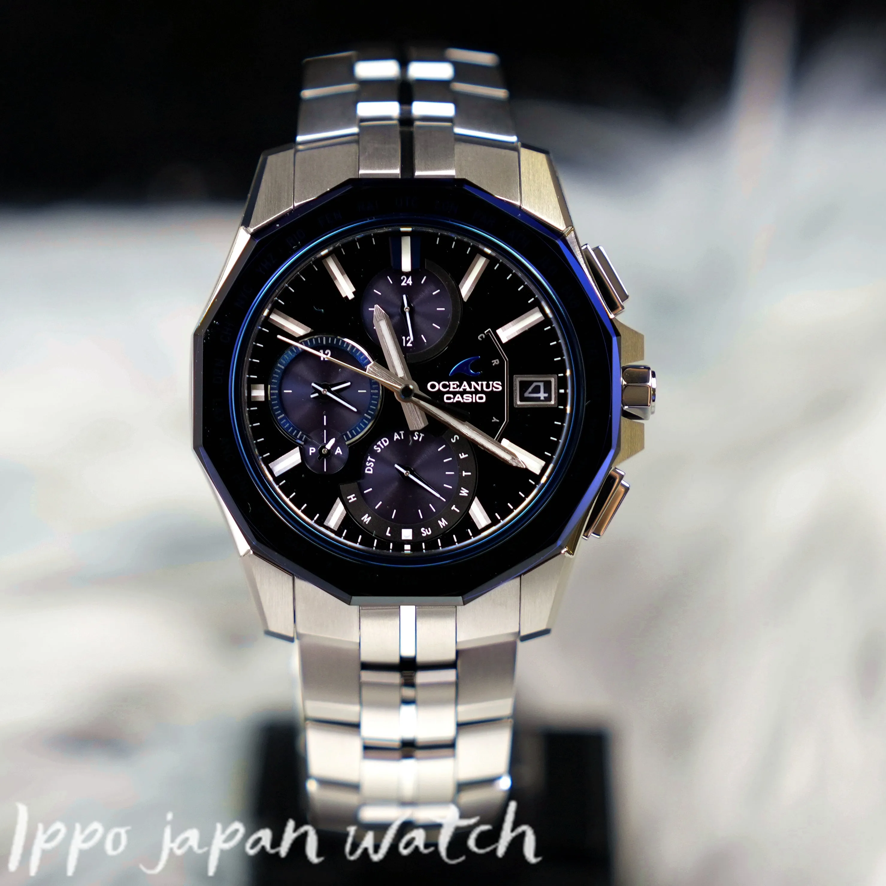 CASIO oceanus OCW-S6000-1AJF OCW-S6000-1A solar drive 10 bar watch