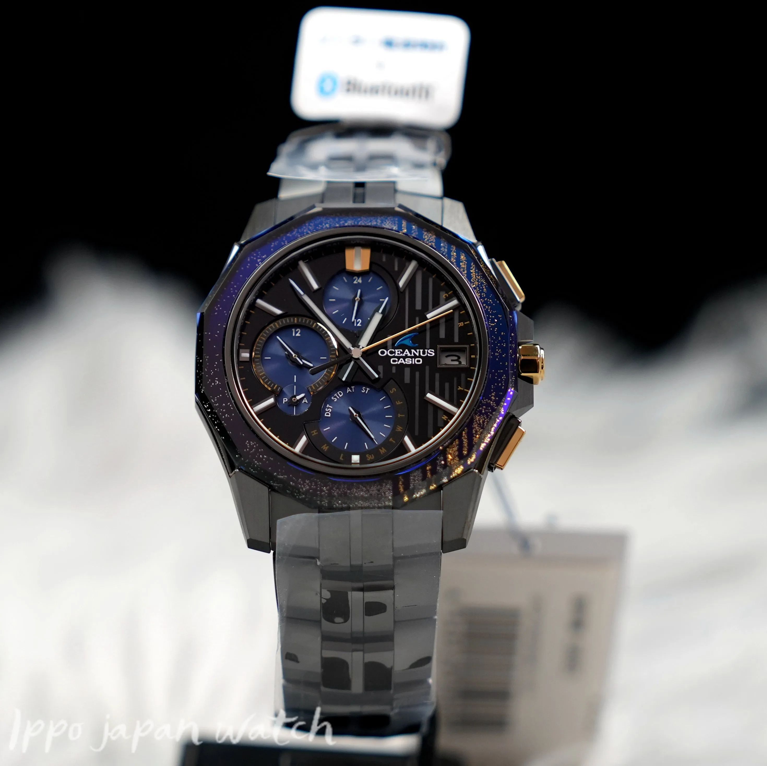 CASIO oceanus OCW-S6000MB-1AJR OCW-S6000MB-1A solar 10 ATM watch