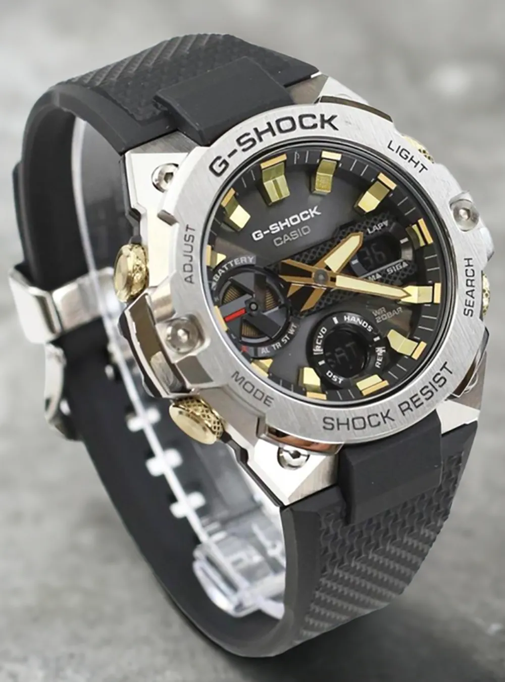 CASIO WATCH G-SHOCK TOUGH SOLAR G-STEEL GST-B400 SERIES GST-B400CX-1AJR JDM