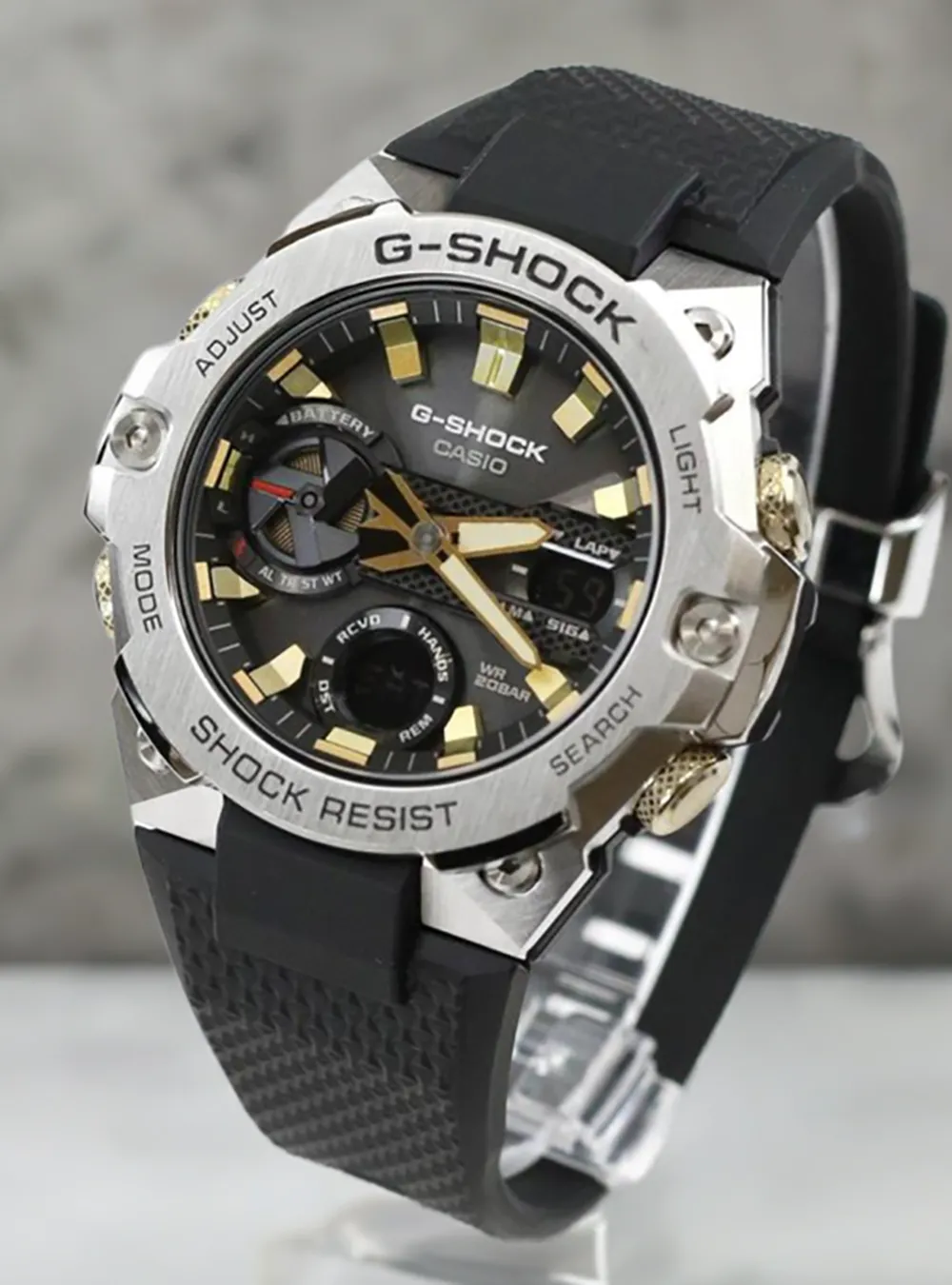 CASIO WATCH G-SHOCK TOUGH SOLAR G-STEEL GST-B400 SERIES GST-B400CX-1AJR JDM