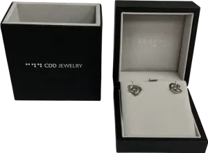 CDD Jewlery Metallic Linked Earrings One Size
