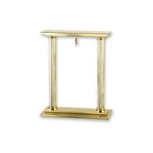 Charles Hubert 14k Gold-Plated Brass Pocket Watch Holder Stand