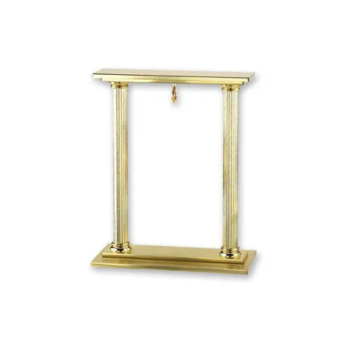 Charles Hubert 14k Gold-Plated Brass Pocket Watch Holder Stand