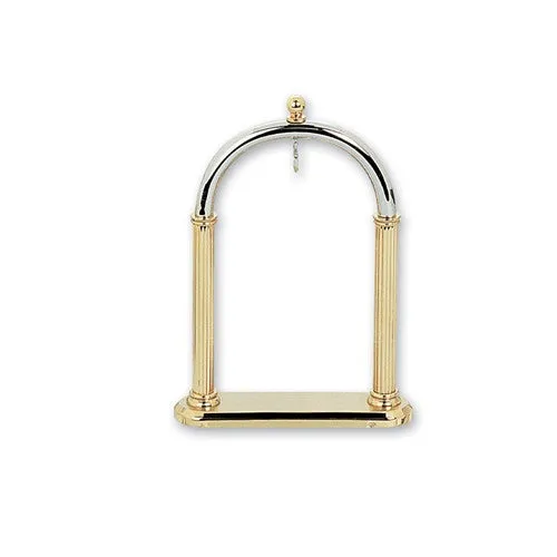 Charles Hubert 14k Gold-Plated Pocket Watch Holder Stand