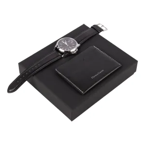 Christian Lacroix LPCD314A-Set Alter Black (card holder & watch)