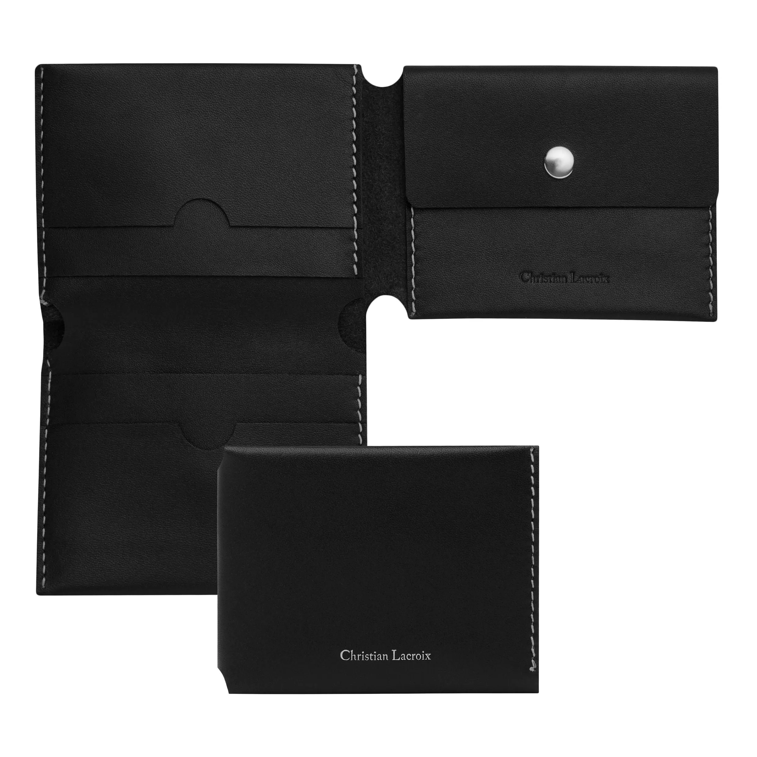 Christian Lacroix LPDM314A-Set Alter Black (money wallet & watch)