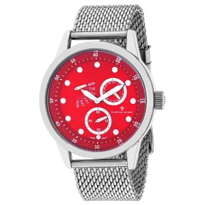 Christian Van Sant Men's Rio Red Dial Watch - CV8716