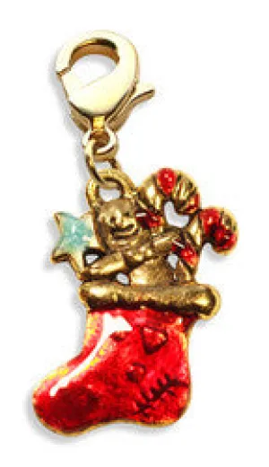 Christmas Stocking Charm Dangle