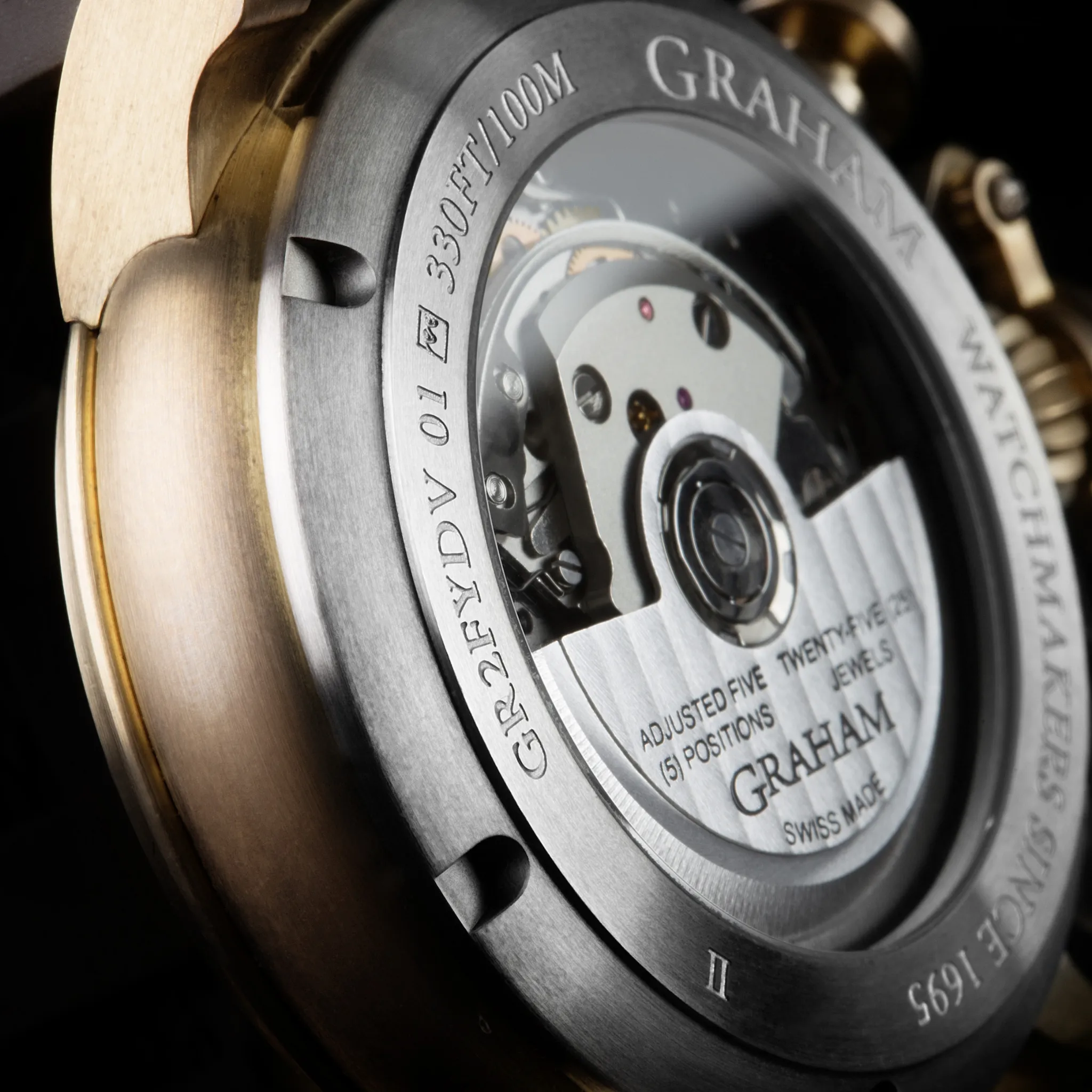 CHRONOFIGHTER VINTAGE BRONZE & BLUE