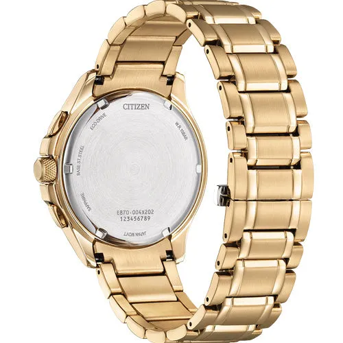 Citizen Eco-Drive Brown Dial Men 43.2mm BL8163-50X