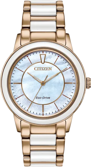 Citizen Eco Drive Chandler Ceramic Women's Watch EM0743-55D