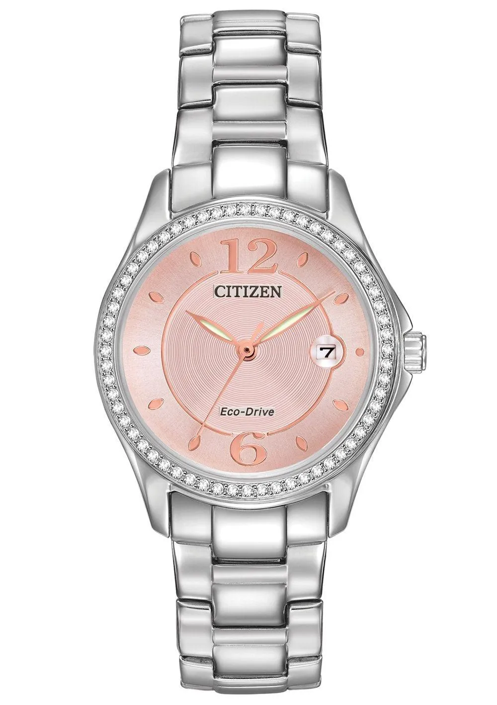 Citizen Eco Drive Silhouette Crystal Women's Watch FE1140-86X