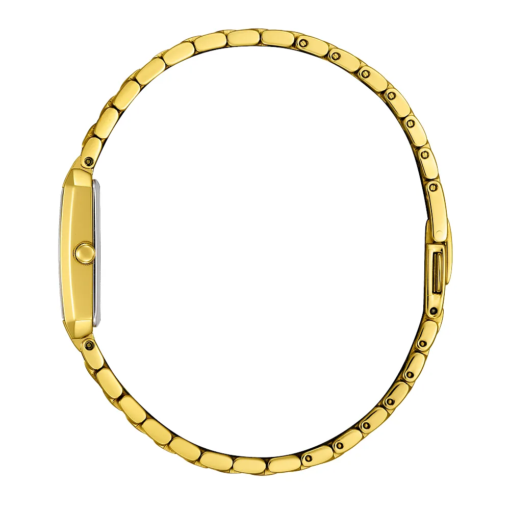 Citizen Ladies Eco Drive Classic Baguette Stainless Gold Tone Watch