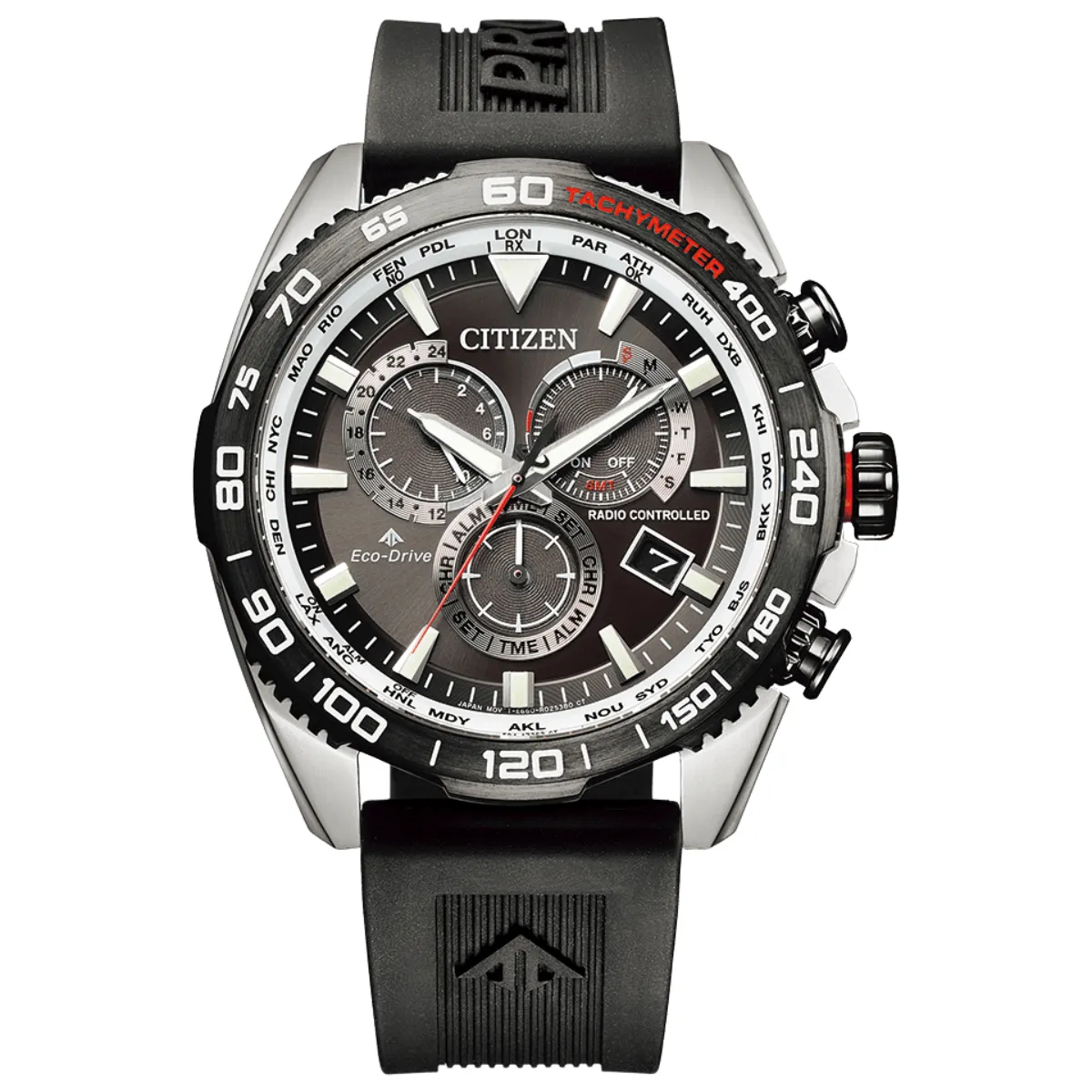 Citizen Promaster CB5036-10X CB5036 CB5036-10 Land Chronograph Eco-Drive Watch
