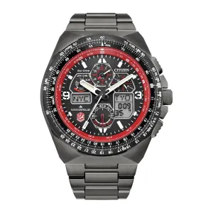 Citizen Promaster Snowbirds Skyhawk A-T Mens Eco Drive Black Tone Watch