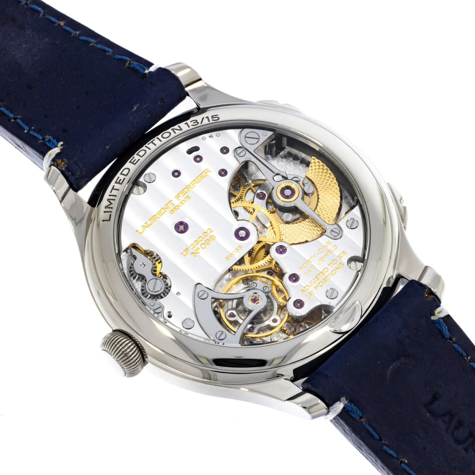Classic Traveller Blue Meteorite Dial LCF007.T1.MG1.1TT