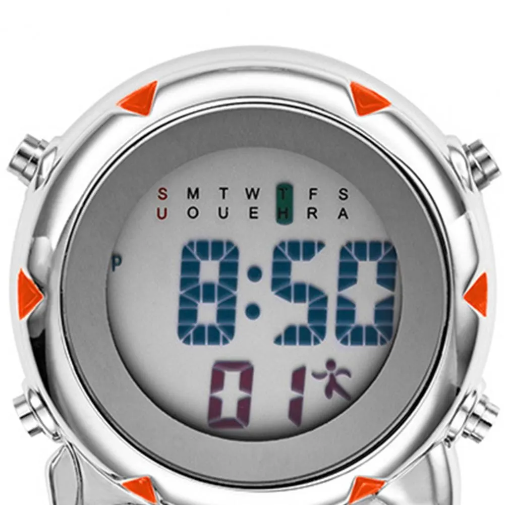 Clip On Carabiner Digital Sports Watches Quartz 