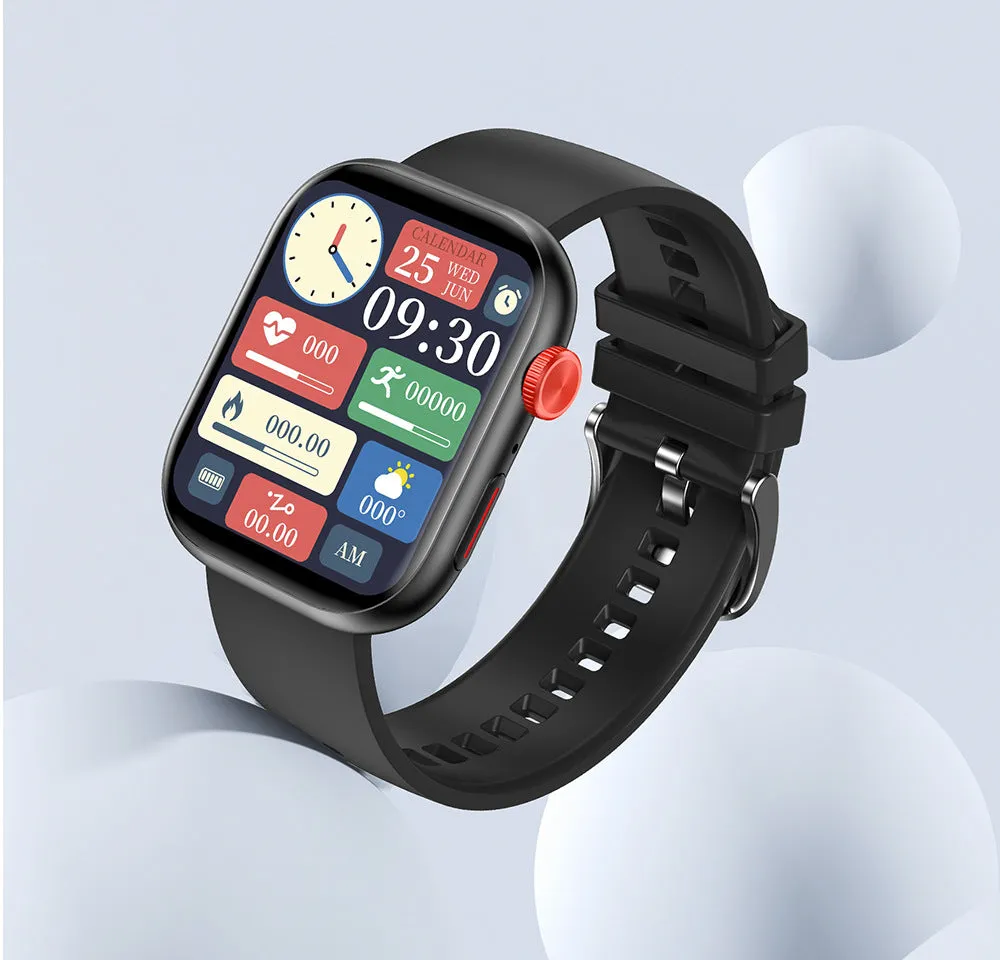 Comparable to the Apple Watch Smart Watch Heart Rate Boold Pressure Full Touch Screen Bluetooth Call Waterproof Watches Sport Fitness Tracker Smartwatch Voice Assistant
