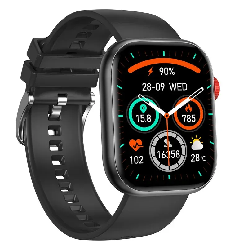 Comparable to the Apple Watch Smart Watch Heart Rate Boold Pressure Full Touch Screen Bluetooth Call Waterproof Watches Sport Fitness Tracker Smartwatch Voice Assistant