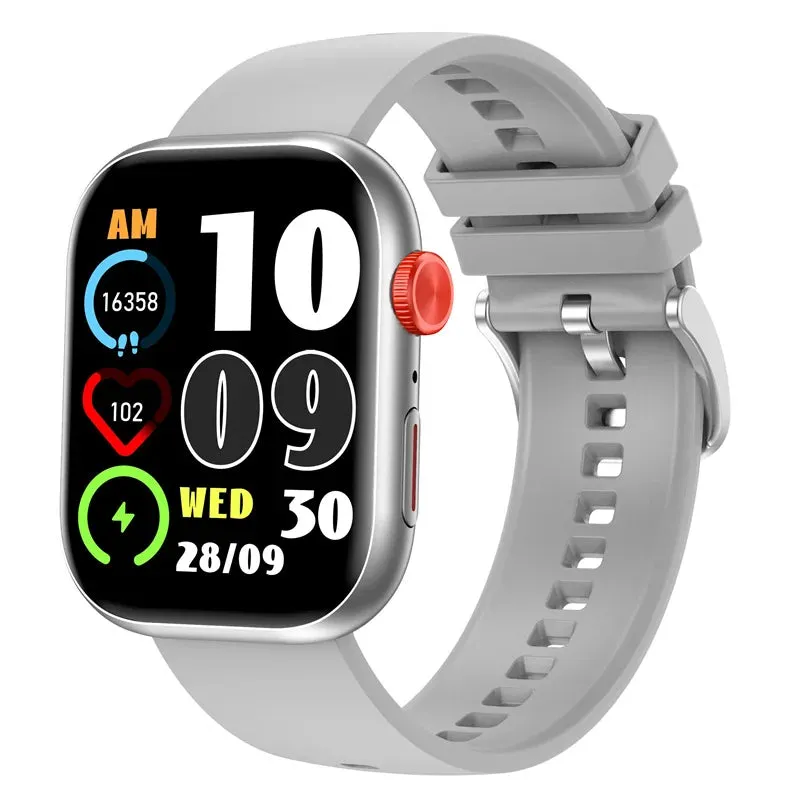 Comparable to the Apple Watch Smart Watch Heart Rate Boold Pressure Full Touch Screen Bluetooth Call Waterproof Watches Sport Fitness Tracker Smartwatch Voice Assistant
