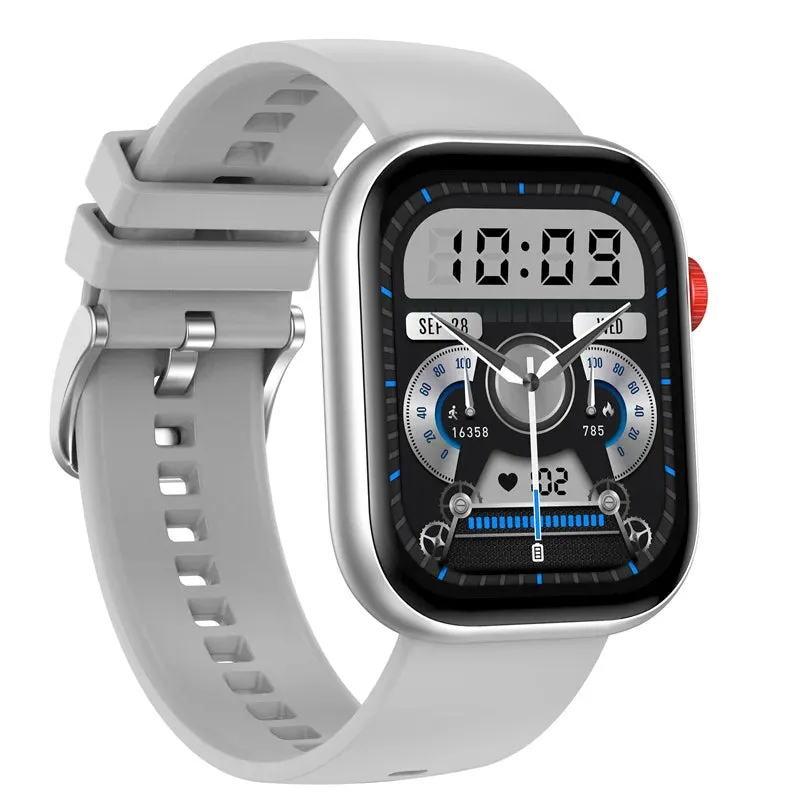 Comparable to the Apple Watch Smart Watch Heart Rate Boold Pressure Full Touch Screen Bluetooth Call Waterproof Watches Sport Fitness Tracker Smartwatch Voice Assistant