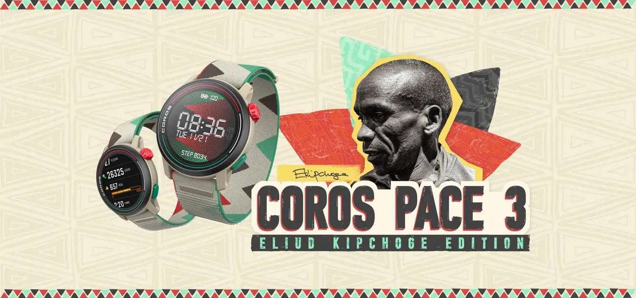 COROS PACE 3 GPS Outdoor Watch - Eliud Kipchoge (Limited Edition)