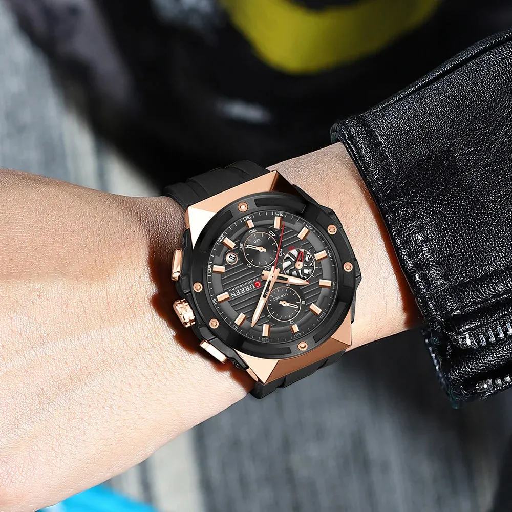 Curren 8462 - Black