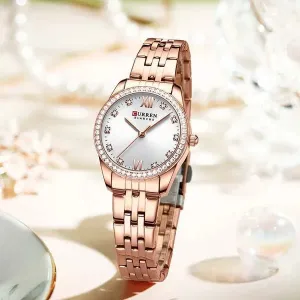 Curren 9086 - Rose Gold White