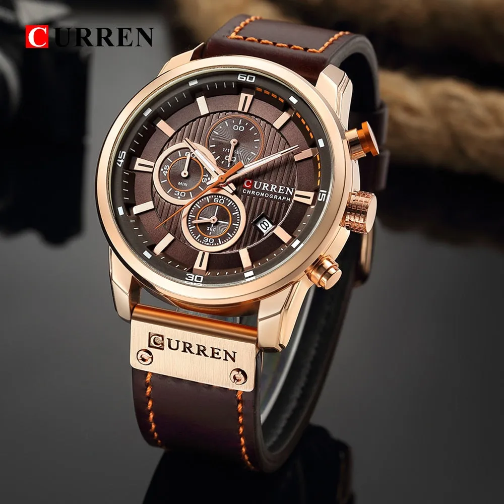 CURREN Fashion Luxury Men Watches
