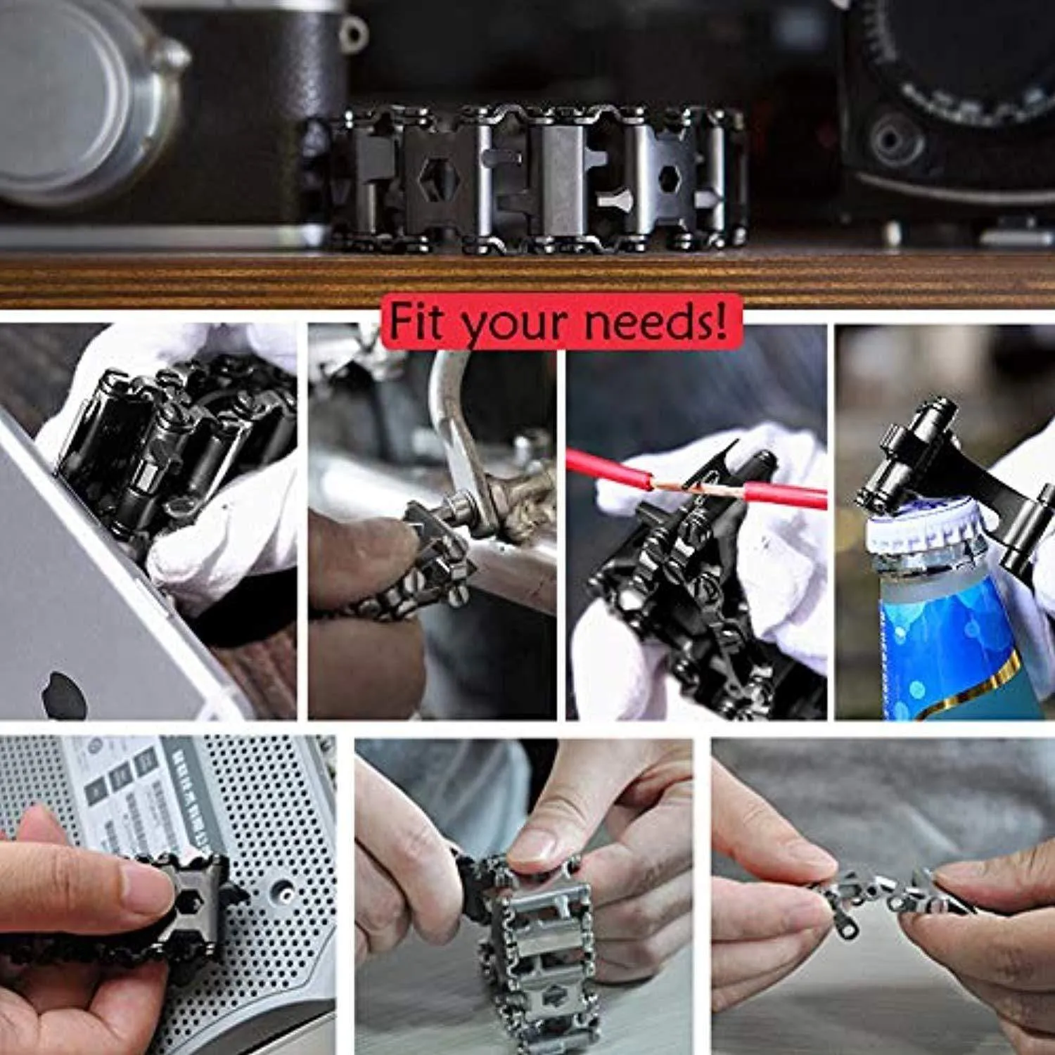 CyberDyer Multitool Bracelet 29 in 1