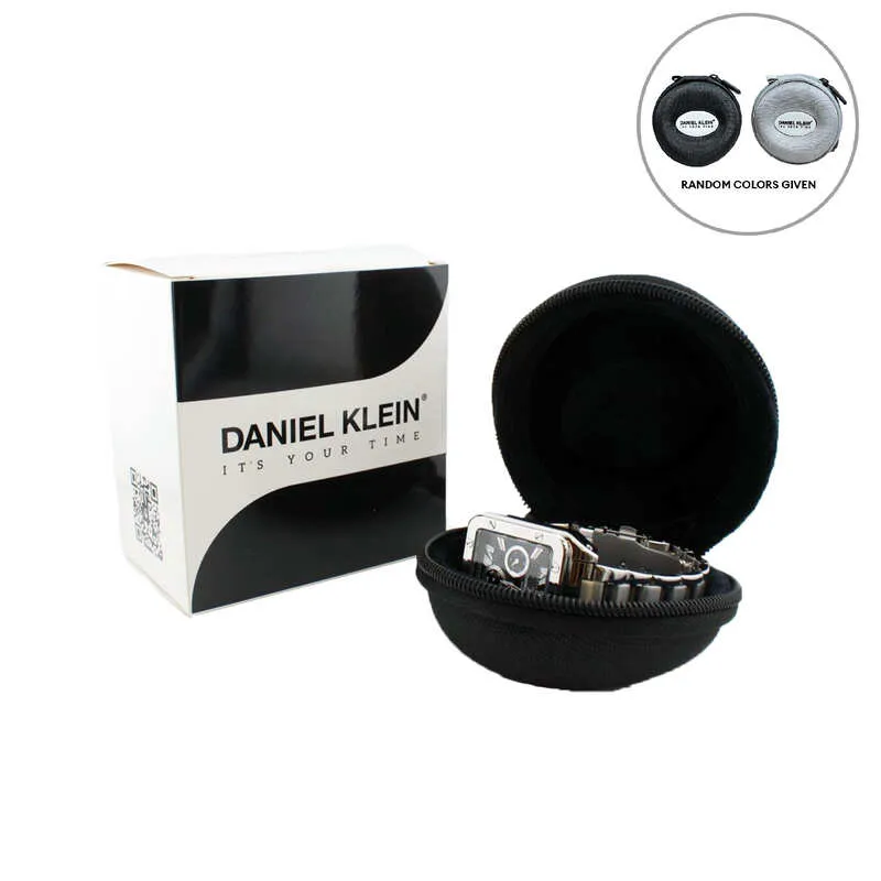 Daniel Klein Arcadia Men Analog Watch DK.1.13692-8 Brown Stainless Steel Strap