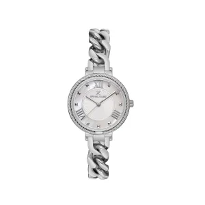Daniel Klein Premium Women Analog Watch DK.1.13627-1 Silver Stainless Steel Strap