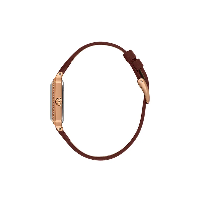 Daniel Klein Premium Women's Analog Watch Brown Genuine Leather  DK.1.13971