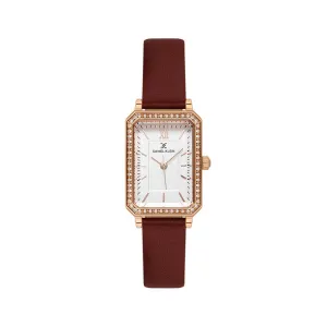 Daniel Klein Premium Women's Analog Watch Brown Genuine Leather  DK.1.13971