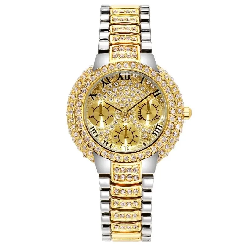 Diamond Starry Sky Roman Watch Bracelet Women Jewelry
