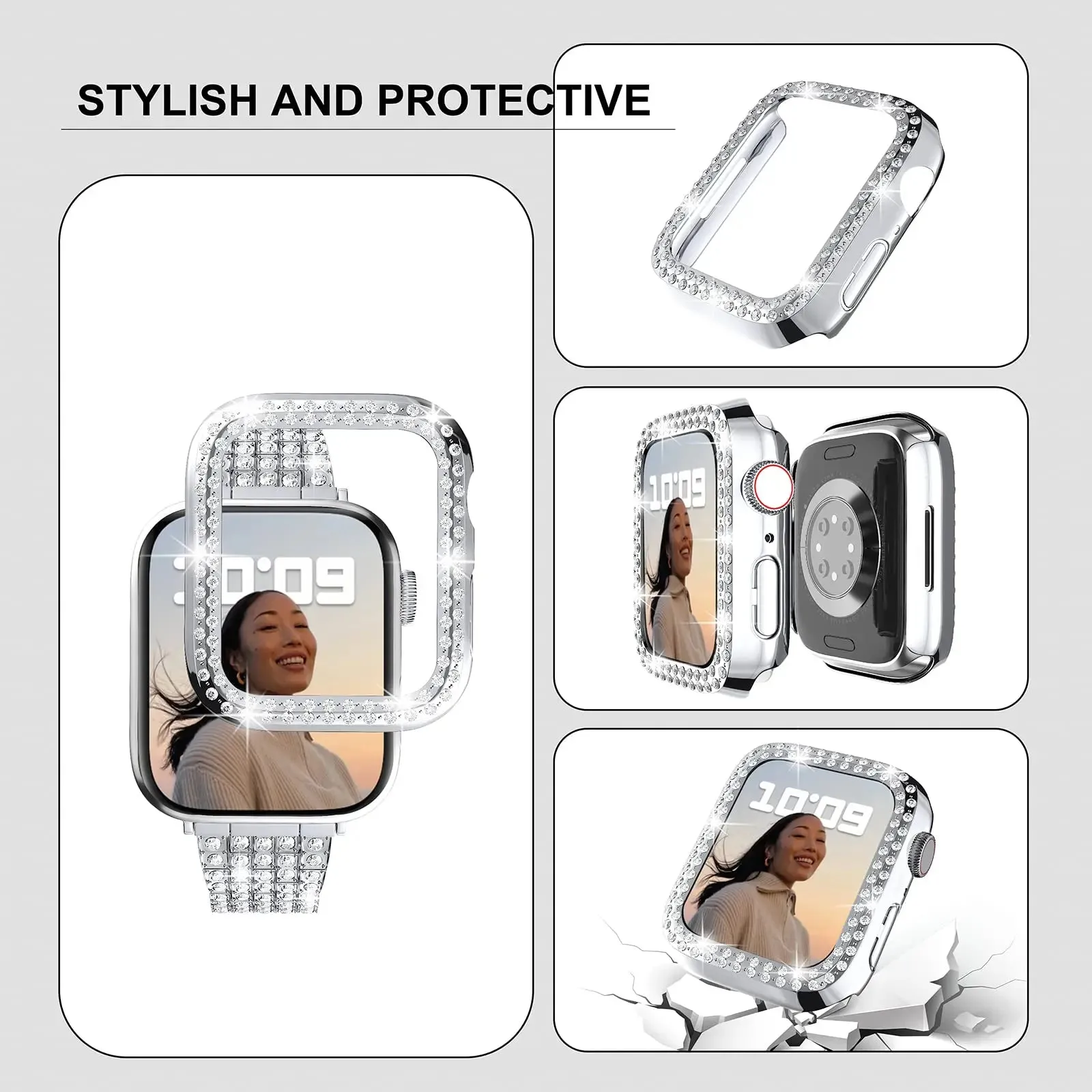 Diamond Style Jewelry Strap   Case