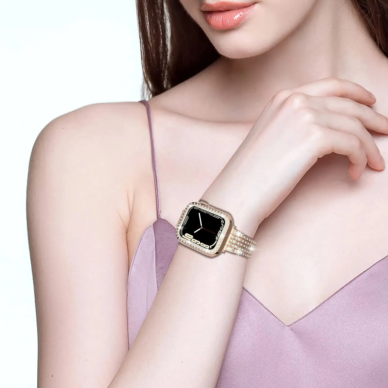 Diamond Style Jewelry Strap   Case