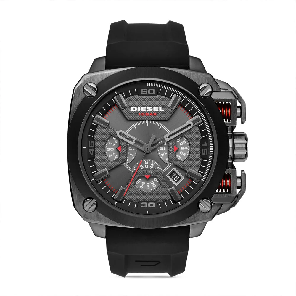 DIESEL BAMF MEN'S SILICONE WATCH