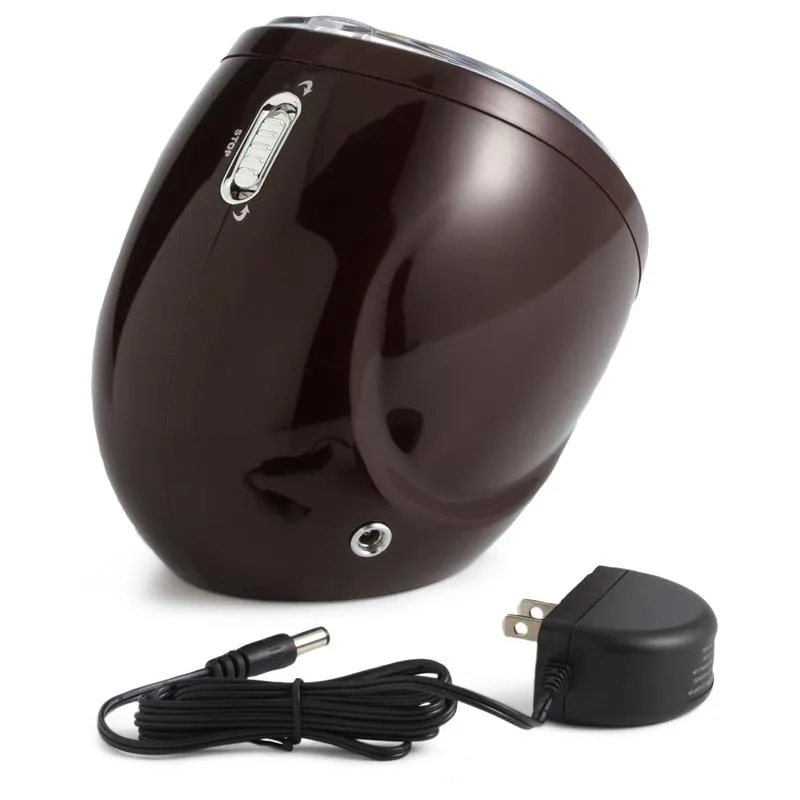 Diplomat Single Watch Winder with Built In IC Timer - Burgundy