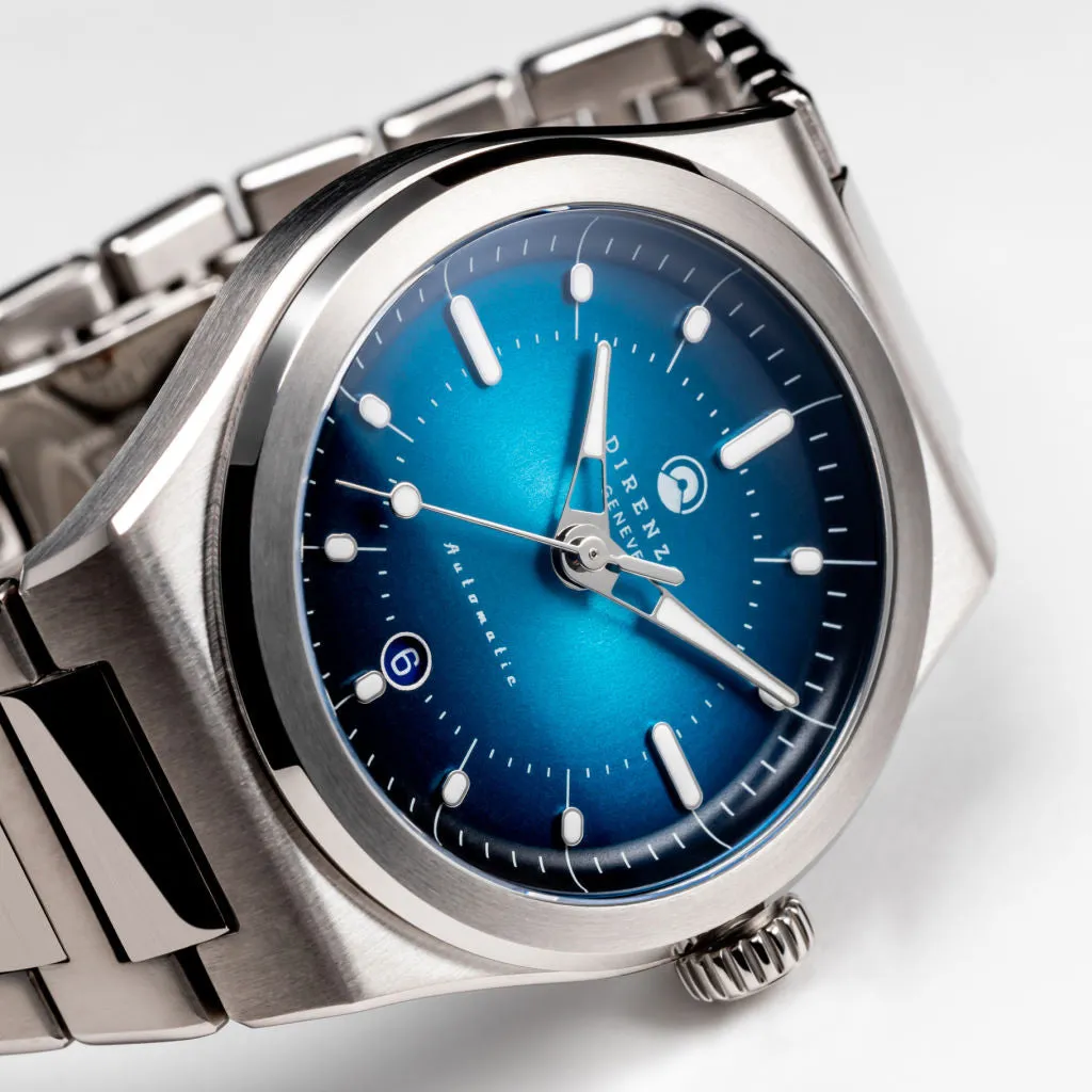Direnzo DRZ04 Mondial Blue - Swiss&nbsp;Made Sports&nbsp;Dress&nbsp;Watch