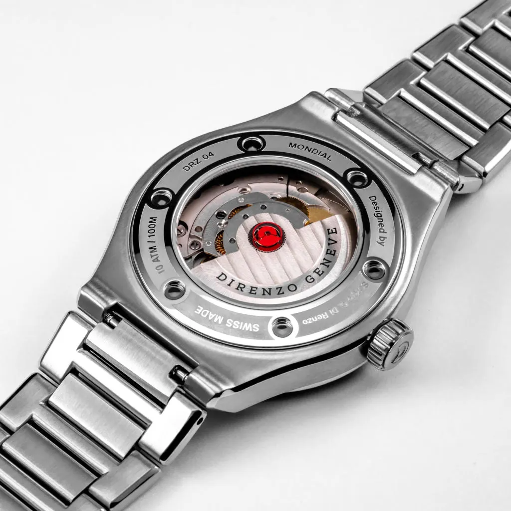 Direnzo DRZ04 Mondial Blue - Swiss&nbsp;Made Sports&nbsp;Dress&nbsp;Watch