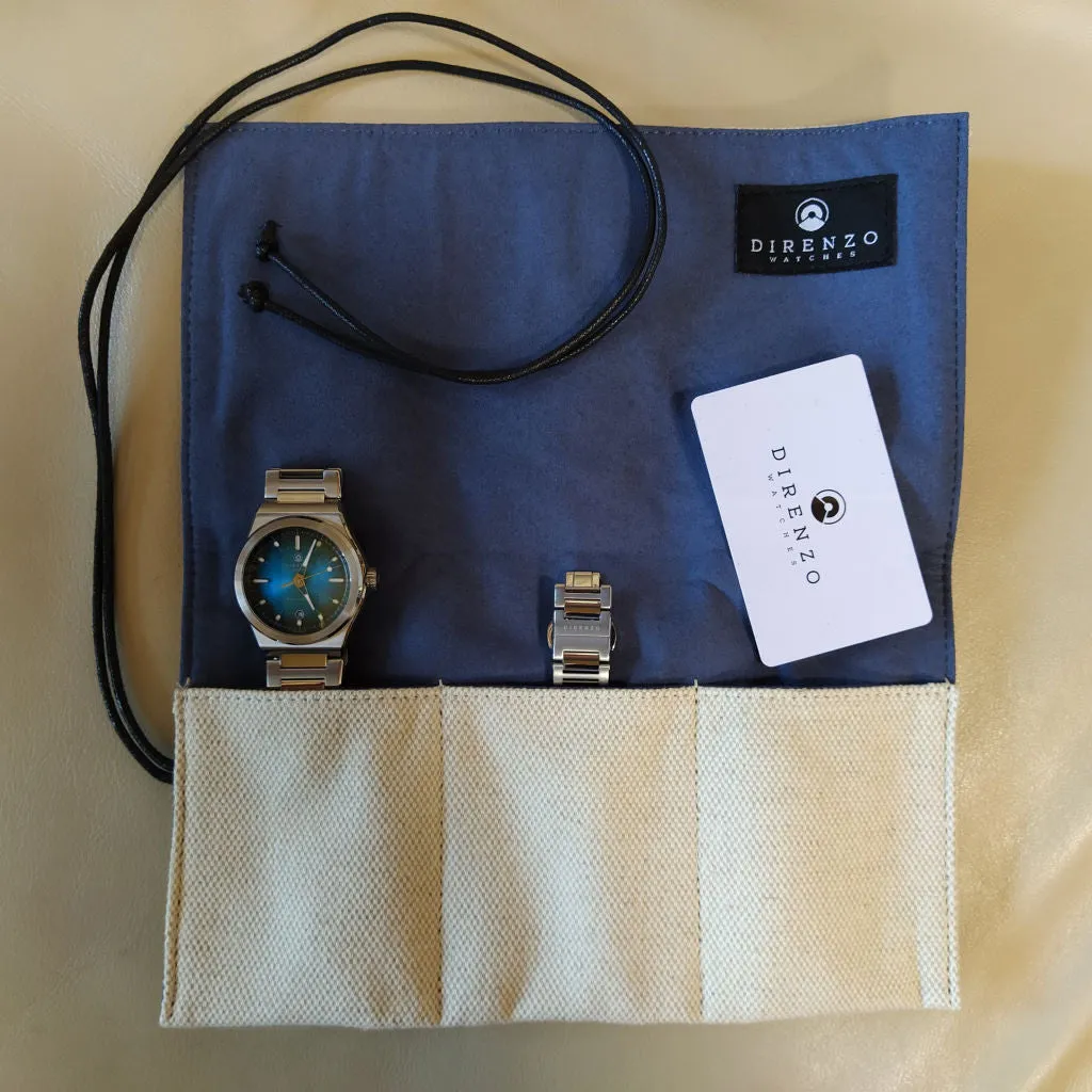Direnzo DRZ04 Mondial Blue - Swiss&nbsp;Made Sports&nbsp;Dress&nbsp;Watch