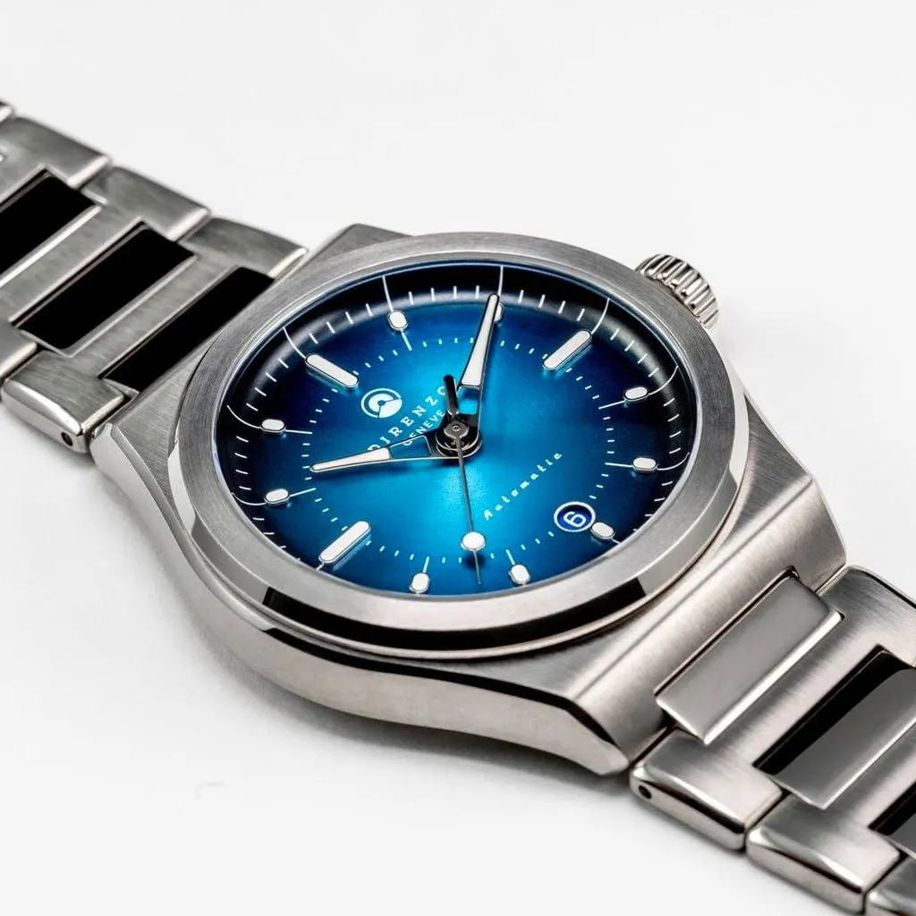 Direnzo DRZ04 Mondial Blue - Swiss&nbsp;Made Sports&nbsp;Dress&nbsp;Watch